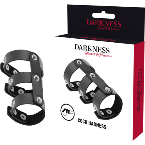 Obroč Loviux Darkness Bondage z nastavitvijo za moda