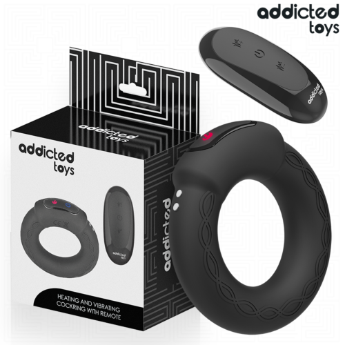 Vibracijski obroč ADDICTED TOYS z daljinskim upravljanjem