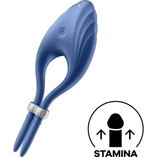 Obroč Satisfyer Duelist z močnim vibriranjem