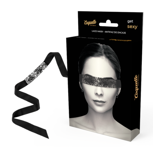 Maska za oči BDSM Coquette Chic Desire s čipko