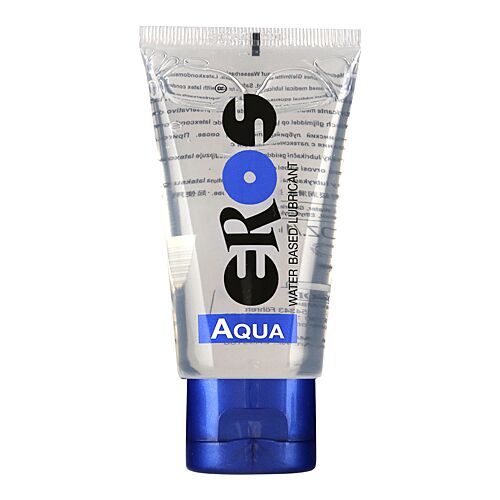 Lubrikant EROS Aqua 50 ml - Vlažen in drsni