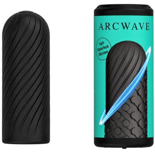 ARCWAVE GHOST reverzibilni silikonski masturbator črne barve