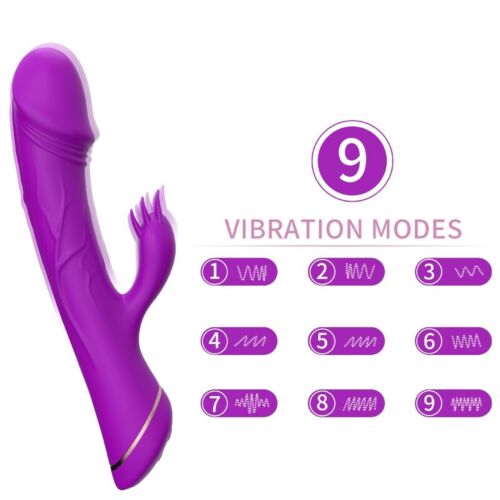 Vibrator ARMONY Rabbit z intenzivno stimulacijo klitorisa