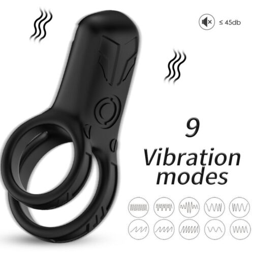 Dvojni obroč ARMONY - vibracijski obroč za moške