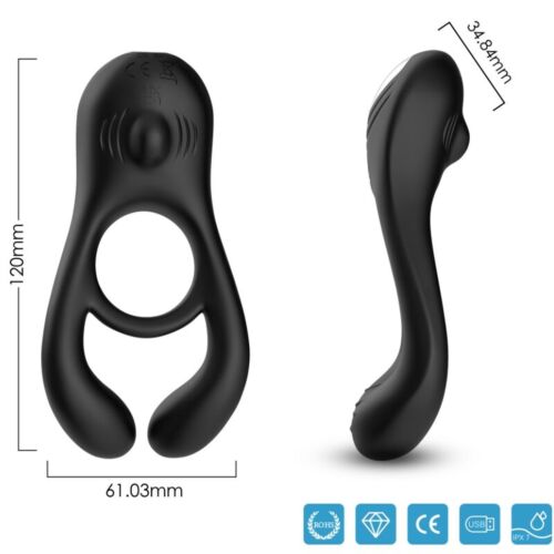 Obroč za penis ARMONY VEYRON z vibracijami