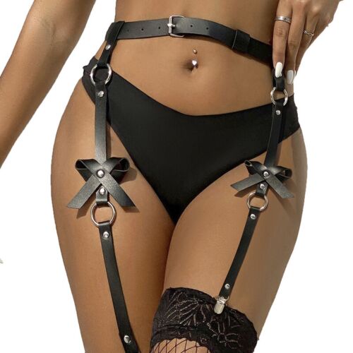 Body Pas SUBBLIME Leather Chainleg Harness