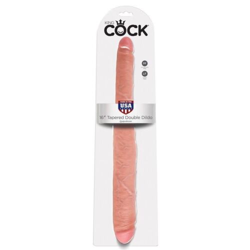 Dildo Dvojni King Cock 406 cm | Realističen in varen