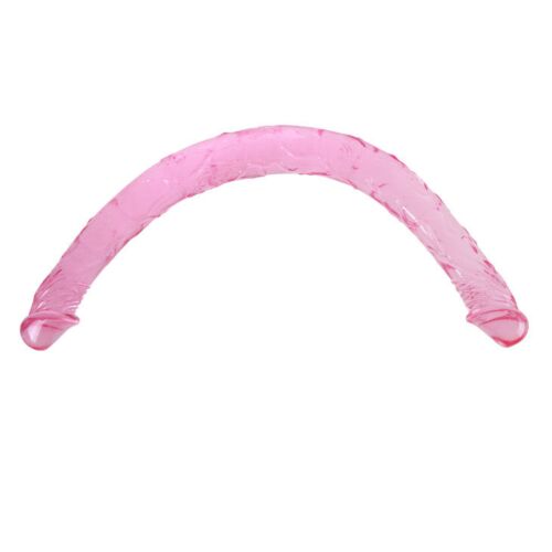 Dvojni penis BAILE DOUBLE DONG 44.5 CM za dvojno stimulacijo