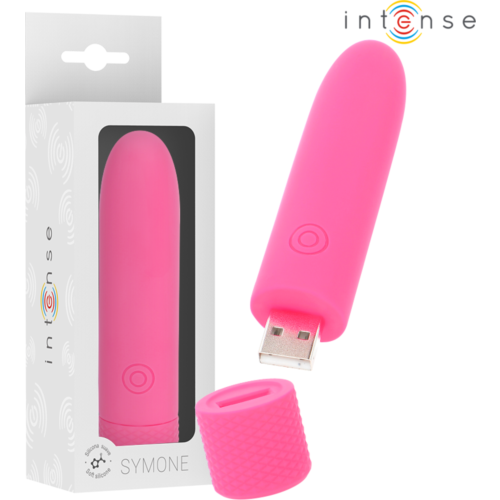 Vibrator INTENSE SYMONE z močnim motorjem in 8 nastavitvami vibracij