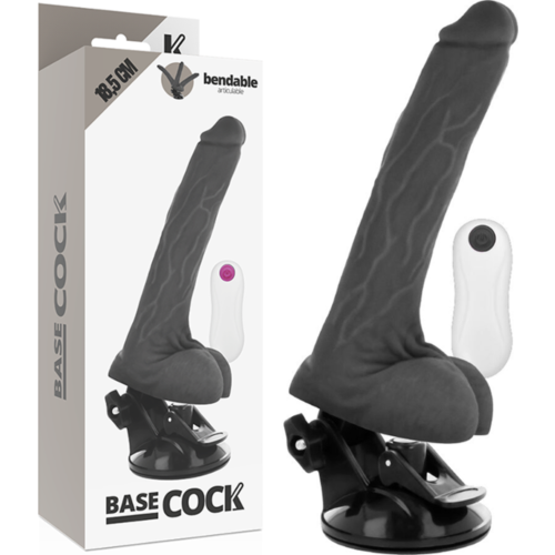 Vibrator Basecock 18.5 cm | Prilagodljiva oblika in moč