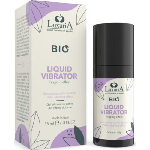 Gel Intimateline Luxuria 15 ml z vibrirajočim učinkom