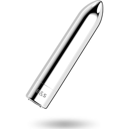 Vibrator BLACK&SILVER KAILAN 2 z močnim delovanjem