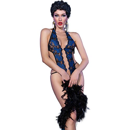 Body Crotchless Chilirose CR 4479 z čipko