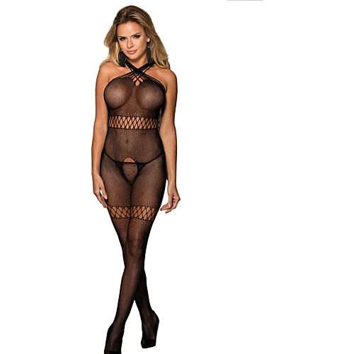 Bodystocking SUBBLIME - 951948 s prečnimi naramnicami