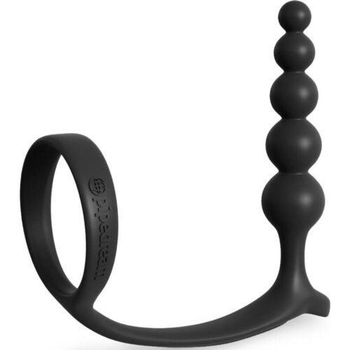Obroč Penis Ass-Gasm z analnimi kroglicami