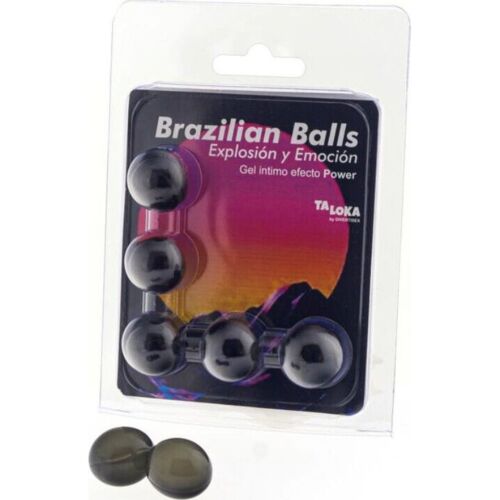 Brazilian Balls TALOKA z močnim lubrikantom