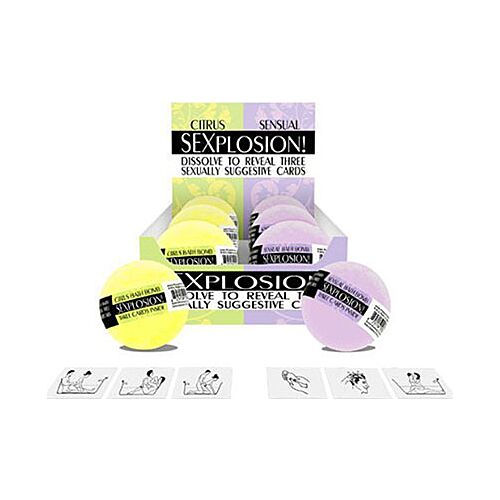 Črpalke za kopel Kheper Games SEXPLOSION z igrivimi kartami