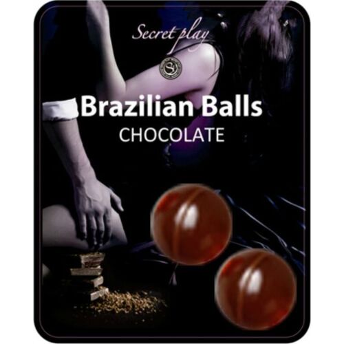 Lubrikant SECRETPLAY Brazilian Balls Čokoladni set