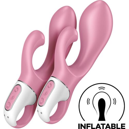 Vibrátor SATISFYER AIR PUMP BUNNY 2 z inflatable telesom
