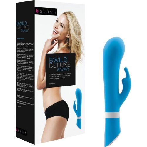 Vibrator B SWISH Bwild Deluxe Bunny z dvojno stimulacijo