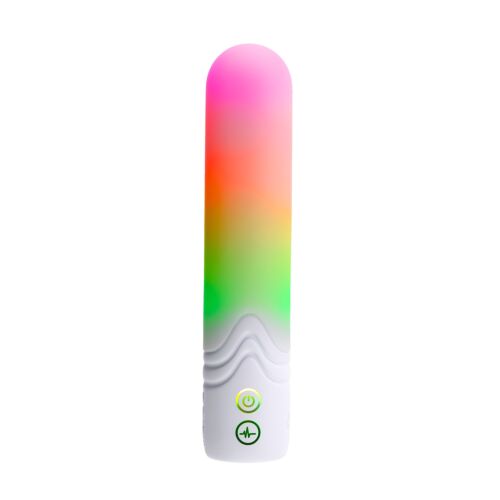 Vibratorka Paradise Pleasure Products The Bullet z RGB osvetlitvijo