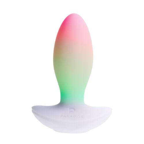 Vibrator Paradise Pleasure The Plug z RGB osvetlitvijo