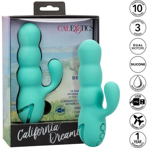 Vibrator CALEXOTICS Del Mar Diva z močnim potiskom