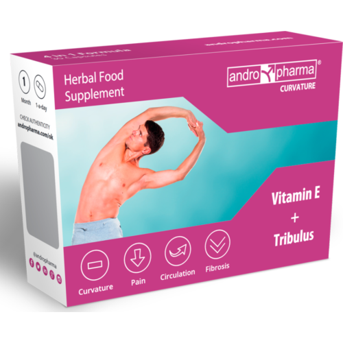 Kapsule ANDRO MEDICAL Curvature za dobro počutje moških