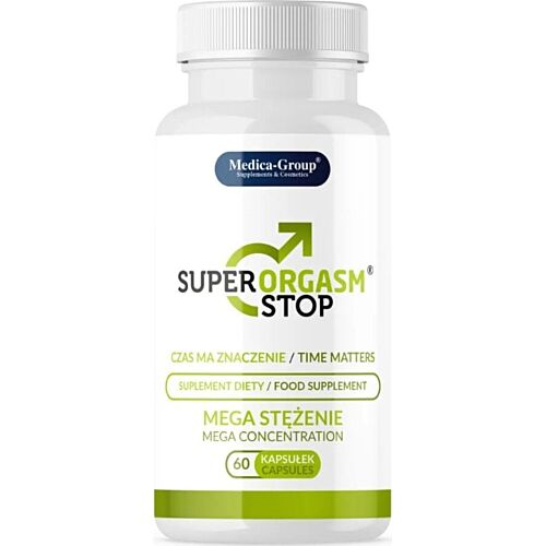 Kapsule MEDICA GROUP Super Orgasm Stop za nadzor ejakulacije