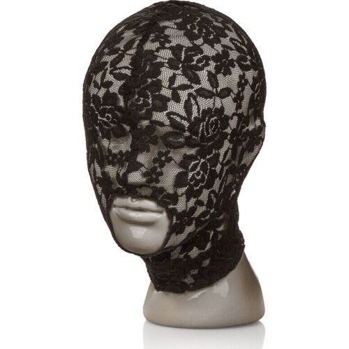 Maska CalExotics Scandal Black Lace Open Mouth
