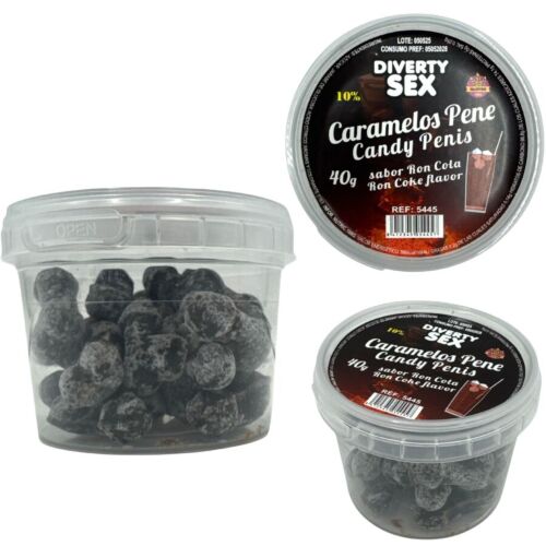 Karamele Fun Devil Spicy - Okus ruma in kole z zabavno obliko