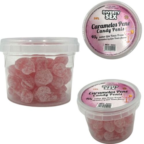 Karamele Diablo Picante 20 kosov z okusom gin tonik