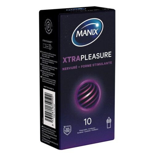 Kondomi Manix Xtra Pleasure z anatomsko zasnovo