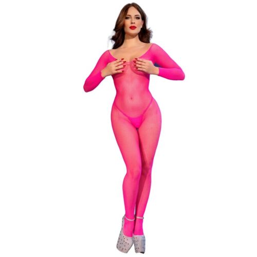 Bodystocking CHILIROSE CR 4894 z dolgimi rokavi