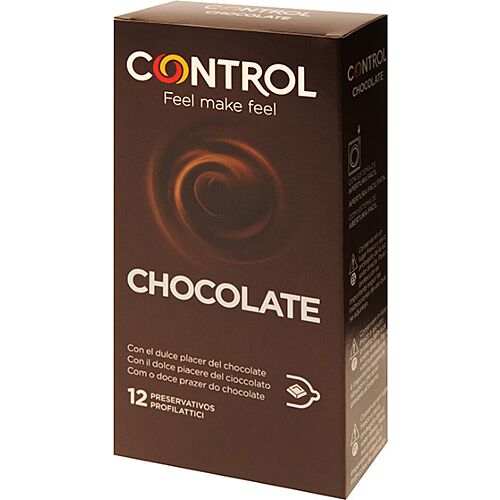 Kondomi Control Chocolate 12 kosov z okusom čokolade