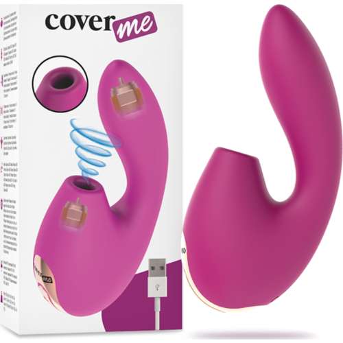 Sesalec CoverMe Clitoral Rush z močnimi vibracijami