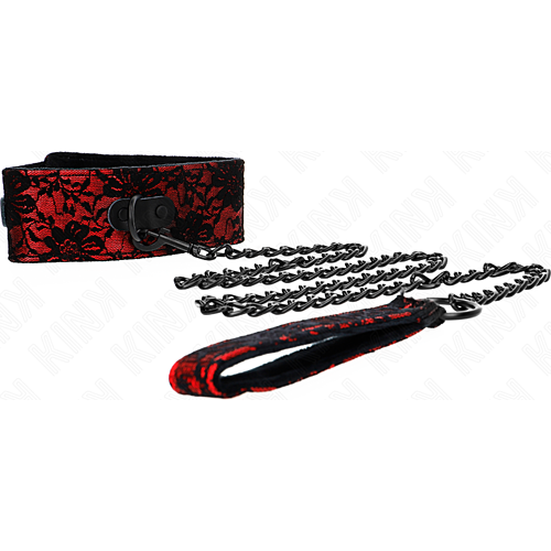 Ovratnica s povodcem KINK 105 cm