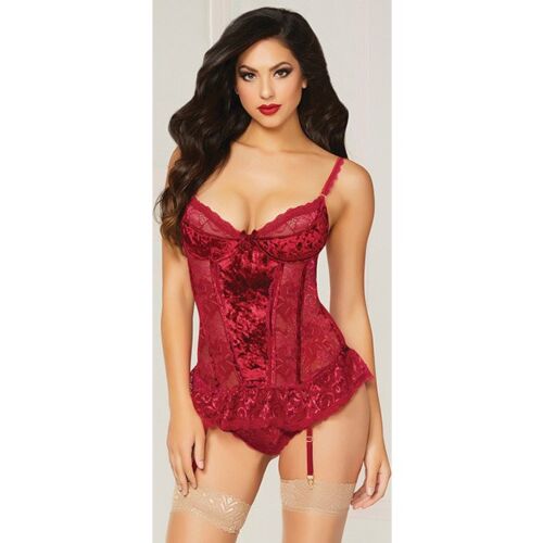 Set spodnjega perila Bustier z obliko srca