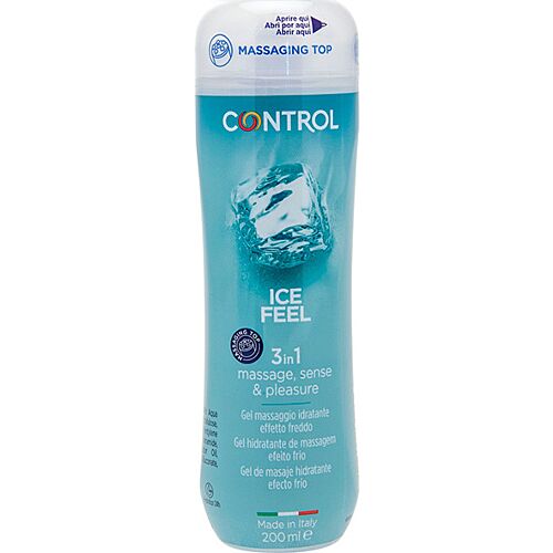 Lubrikant Control Gel 3 v 1 Ice Feel z učinkom hlajenja