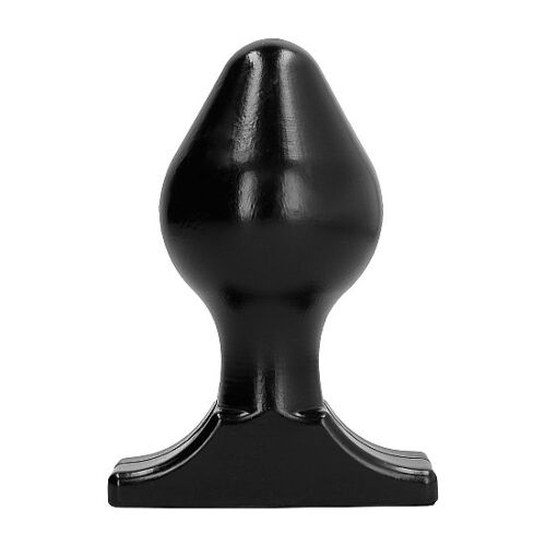 Plug anal ALL BLACK 16x8 cm s hipoalergenim materialom