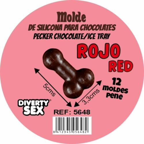 Silikonski model Diablo Picante za 12 čokolad