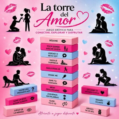 Igra za pare DIVERTY SEX LOVE TOWER GAME
