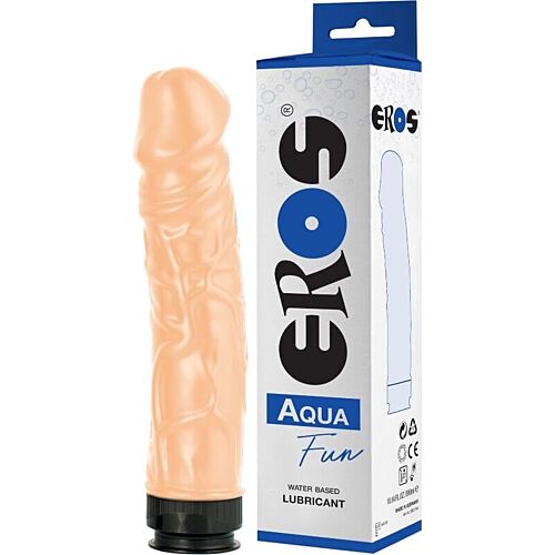 Dildo EROS AQUA FUN z integriranim lubrikantom
