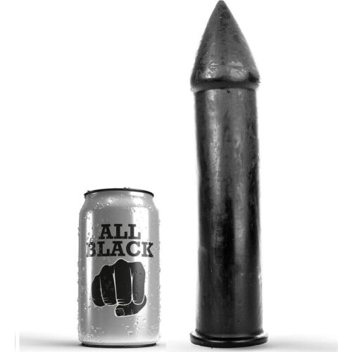 Dildo All Black 24 cm s hipoalergenim materialom