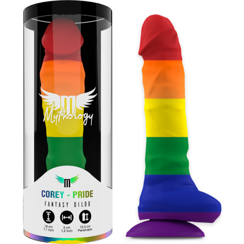 Dildo Mythology Corey Pride M | Udobna in prilagodljiva oblika