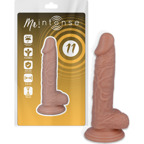 Dildo MR. INTENSE 11 18 cm z realističnim občutkom