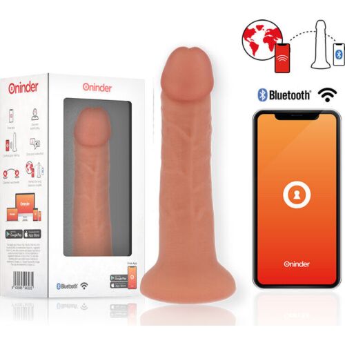 Vibrator ONINDER Bogotá 17,5 cm z aplikacijo