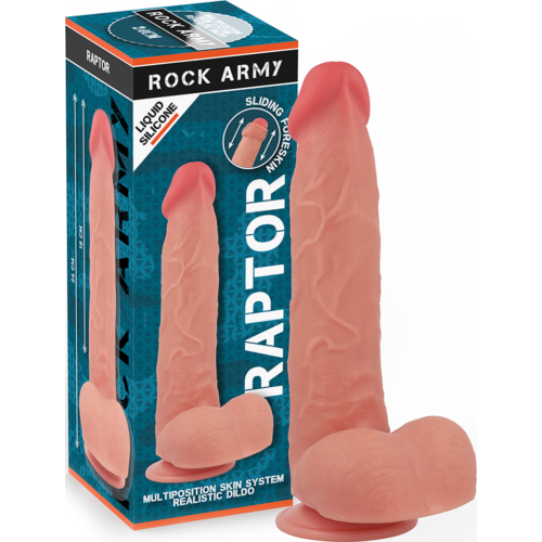 Dildo Rock Army Raptor 24 cm | Dvojna gostota