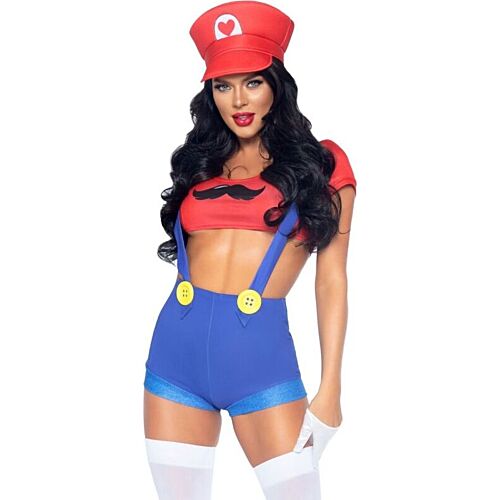 Kostum Leg Avenue Mario Bros z zapeljivim dizajnom