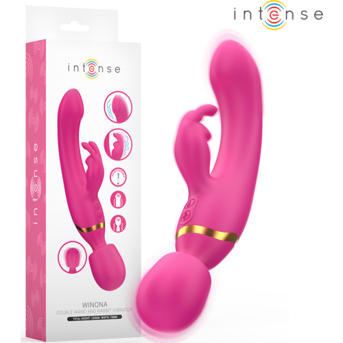 Vibrator INTENSE FUN Winona 2 v 1 z dvojno stimulacijo